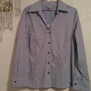Worthington New Dress Shirt Button Down French Cuffs SZ 16